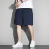 Shorts Casuais de Verão Personalizados, Finos, Largos, Versáteis, Respiráveis, de Secagem Rápida, Tamanho Grande, Comprimento Médio para Homens no Verão