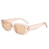 2023 nuevas gafas de sol transfronterizas, gafas de sol cuadradas pequeñas, moda europea y americana, tendencia de tiro callejero, gafas de sol irregulares al por mayor
