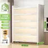 Estante de Cocina de Pie Gabinete de Almacenamiento Multicapa Horno de Microondas Doméstico Gabinete Multifuncional con Puerta Gabinete de Almacenamiento a Prueba de Polvo