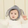 Toucas para Bebê para Outono e Inverno, Toucas de Puxar Fofas e Super Adoráveis, Toucas de Pelúcia Quentes com Proteção para Orelhas para Recém-Nascidos, Modernas para Meninos e Meninas