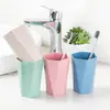 Taza de Lavado Diamond de Paja de Trigo para el Hogar de Alto Valor Cromático Taza Cepillo Engrosada Dormitorio Estudiantil Plástico Simple Taza para Enjuague Bucal