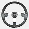 Volante modificado para carro 14 polegadas competitivo imitação corrida PU personalidade volante de jogo liga de alumínio 350mm universal