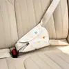 Rain Blue Cinturón de Seguridad para Coche Anti-Estrangulamiento Fijador Ajustable Juego de Almohadillas para el Hombro Cinturón de Ayuda para Viaje de Bebé en el Asiento Trasero del Coche