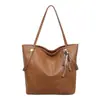 Bolso Tote de Moda Estilo Coreano Gran Capacidad para Mujer 2026 Nueva Moda Retro Bolso de Hombro Único para Clase Ocio Viaje al Trabajo Bolso Pequeño