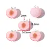 Brinquedos de Frutas e Comida 3D Coloridos DIY Criativos Feitos à Mão Acessórios para Presilha de Cabelo com Cola de Creme Peças de Resina Venda por Atacado
