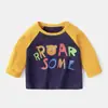 Camiseta de manga larga para bebé, top para bebé, camiseta básica de otoño para niños, ropa de primavera y otoño para niños, ropa para niñas, conjunto de otoño para recién nacidos
