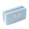 Ilikeit nova bolsa de cosméticos à prova d'água na cor Morandi, portátil para viagem, bolsa de lavagem para armazenamento, bolsa de armazenamento multifuncional