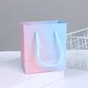 Spot bolsa de embrulho de presente saco de papel de sentido avançado saco de mão de presente INS vento saco de papel kraft cartão branco