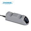 Cargador de base para mando PS5 con indicador LED Cargador de doble base tipo locomotora para mando inalámbrico PS5 TP5-0515B