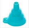 Embudo de silicona, mini embudo telescópico plegable, para verter aceite, boca ancha, para fugas de vino, para cocina, hogar, batidor de vino, embudo pequeño.