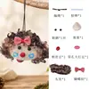 Nuevo kit de materiales DIY para perrito de corteza de campana de viento para aliviar el estrés, accesorios hechos a mano, dijes para bolsas, llaveros, colgantes al por mayor