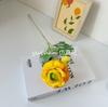Decoração de Parede de Flores de Lótus e Peônia Simuladas com 2 Cabeças Arco de Casamento de Flores Criativo Caixa de Presente de Flores Preenchida com Adereços de Fotografia