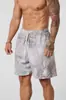 Youngla Americanos Nuevos Pantalones Cortos para Hombre Jogging Deportes Fitness Secado Rápido Transpirables Sueltos Baloncesto Pantalones Cortos de Entrenamiento