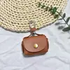 Adecuado para Cubierta de Auriculares AirPods Pro Auriculares Inalámbricos Bluetooth Bolsa de Cosméticos Cubierta Protectora de Auriculares de Cuero PU