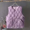 Chaleco de Moda para Otoño e Invierno, Cálido y de Corte Holgado, Ligero, Tallas Grandes, Sin Mangas, Estilo Nuevo para Mujeres de Mediana Edad y Mayores