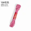 Hilo de Algodón Retorcido a Mano Estilo Xizang 10m / Pulsera de Borla Tejida a Mano con Cuentas, Cordón de Algodón No Elástico