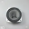 Alto-falante Pequeno Dourado de Gama Completa de 2,5 polegadas / Alto-falante de Computador Alto-falante de Carrinho de Brinquedo 66mm 4/8 Ohm 3/5W