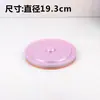 Se vende por separado tapa de cubo de agua de plástico tapa transparente de color tapa conservadora de frescura tapa de plástico redonda cuadrada tapa de bol tapa al por mayor