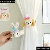 Atrapasueños de Peluche Disney Lindos de Dibujos Animados Anillo Hebilla Decoración de Cortina de Dormitorio Cuerda Elástica Atar Cuerda Artículos Esenciales para el Hogar