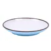 Pratos Redondos Espessos de Porcelana Imitação para Restaurantes de Hot Pot, Pratos Planos Comerciais, Pratos Especiais para Pratos Frios, Pratos de Sobremesa, Louça de Melamina