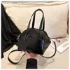 Bolso Retro de Nicho de Gran Capacidad Transfronterizo para Mujer, Bolso de Hombro Versátil de Moda Otoñal, Bolso de Hombro Simple Europeo y Americano