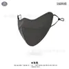 Máscara de inverno quente, respirável, espessa, tridimensional, estilosa, à prova de frio, máscara facial para ciclismo ao ar livre com forro de fleece