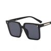 Óculos de Sol Modernos com Armação Grande, Proteção Solar, Proteção UV, Óculos para Dirigir, Estilo Coreano, Óculos de Sol Estilo Streetwear de Celebridade da Internet