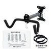 Soporte de Pared para Bicicleta, Colgador de Pared con Rotación de 360 Grados, Adecuado para Bicicletas de Montaña y de Carretera, Resistente