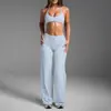 Conjunto de Sujetador Deportivo de Verano Transfronterizo con Cuello Halter, Espalda Hermosa, Realzador de Pecho, Sujetador Fitness Push-Up, Conjunto de Sujetador de Yoga para Usar como Prenda Exterior