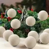 Veludo Flocado Bola de Natal Bola Brilhante Decoração de Natal Bola Galvanizada Bola Ondulada Bola Brilhante 2-60cm