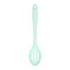 Escorredor de silicone de tamanho pequeno colher de silicone de tamanho pequeno ferramenta antiespuma filtro dreno colher de mistura de salada utensílios de cozinha
