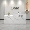Mostrador de Caja, Barra de Bar, Tienda Pequeña de Ropa, Salón de Belleza, Peluquería, Mesa Mostrador, Recepción Principal de Empresa, Diseño Simple