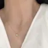 Pingente de Moissanita em Prata de Lei S925 em Formato de Coração Doce para Mulheres, Estilo Coreano e Japonês, Versátil, Simples, Moderno, Presente de Dia dos Namorados 520