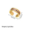 Anillo de titanio y acero con goteo de aceite, el nuevo superventas transfronterizo europeo y americano, anillo versátil de lujo ligero retro francés, venta al por mayor desde el fabricante