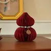 Decoração de Abóbora 3D em Favo de Mel para Celebração de Casamento, Mesa de Sala de Estar, Decoração de Quarto de Noiva, Suporte de Decoração de Peixe Koi para Noiva, Noivado