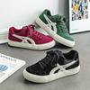 Zapatos Nuevos para Hombre de Primavera y Otoño, Zapatos de Lona Transpirables para Hombre, Zapatos Deportivos Retro para Patinar para Hombre, Zapatos de Moda Casual Tendencia