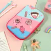 Estojo de Lápis EVA Dinossauro Pégaso Desenho Animado 3D Bolsa de Armazenamento Caixa de Material Escolar Infantil para Alunos do Ensino Fundamental Bolsa de Material Escolar de Grande Capacidade