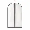 Funda antipolvo para ropa bolsa para ropa funda a prueba de polvo para ropa bolsa colgante larga para ropa chaqueta de plumas traje bolsa colgante esmerilada para el hogar