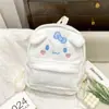 Mochila Estilo Japonés para Niña, Nueva Linda Kuromi y My Melody de Peluche Estudiante Gran Capacidad Casual Bolso Escolar
