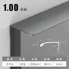 Ventas directas de fábrica arco redondo grande 1.0 de grosor puerta de armario manija invisible venta al por mayor de fábrica puerta de gabinete negra manija blanca
