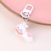 Colgante de Conejo Gato Feliz Funda Protectora para AirPods Carcasa de Auriculares Colgante DIY para Funda de Teléfono Móvil Accesorios de Colgante para Correa de Muñeca