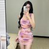 Nuevo Traje de Baño Dividido Estilo Americano Retro Spice Girl para Mujer Cubre Carne Adelgazante Vacacional Bikini Spa Vacacional Bikini