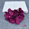Nuevo producto transfronterizo: 21 Piezas de Cabezas de Flores de Hortensia Artificiales para Coronas de Flores, Paredes de Flores de Fondo para Bodas, Decoraciones de Arcos y Flores Falsas