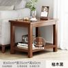 Mesa de centro de madera maciza para sala de estar, hogar, apartamento pequeño, balcón, moderna y sencilla, mesa de té de oficina, mesa de té china informal