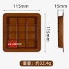 Venta al por mayor de fábrica Moldes de silicona para dulces de chocolate FCM transfronterizos en stock, 8/12/24 rejillas, moldes para pudín