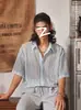 Camisa de Manga Corta Calada de Diseño Exclusivo para Hombre, Moda Casual Tendencia Hawaiana de Playa de Verano