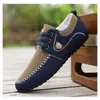 2025 Novo Verão Sapatos de Lona Casual Masculino Cruzamento de Fronteira Tamanho Grande Fabricante de Sapatos Masculinos Atacado Sapatos Casuais para Homens