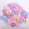 Accesorios de Resina de Flores Mate Lindos de Dibujos Animados DIY Accesorios para el Cabello de Niños Pasadores Pegatinas para Fundas de Teléfono Colgantes para Llavero