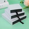 Caja de Cajón Escarchada Caja de Empaque para Manicura Pulsera Collar Anillo Caja de Suspensión con Película Pe Caja de Almacenamiento de Joyería Joyería en Stock