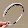Diadema antideslizante con dientes para niñas, nuevo modelo 2026, diadema de corona alta para lavarse la cara, pinza para el pelo, accesorio para el cabello de niñas